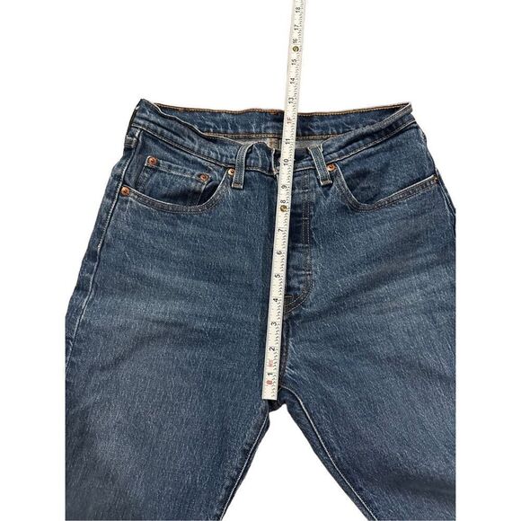 LEVI’S 501® ORIGINAL FIT RAW HEM HIGH RISE WOMEN'S JEANS SZ 26 - Picture 7 of 9